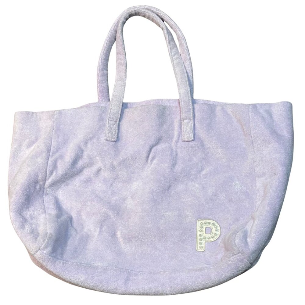 STONY CLOVER LANE Terry Slouchy Tote - Purple